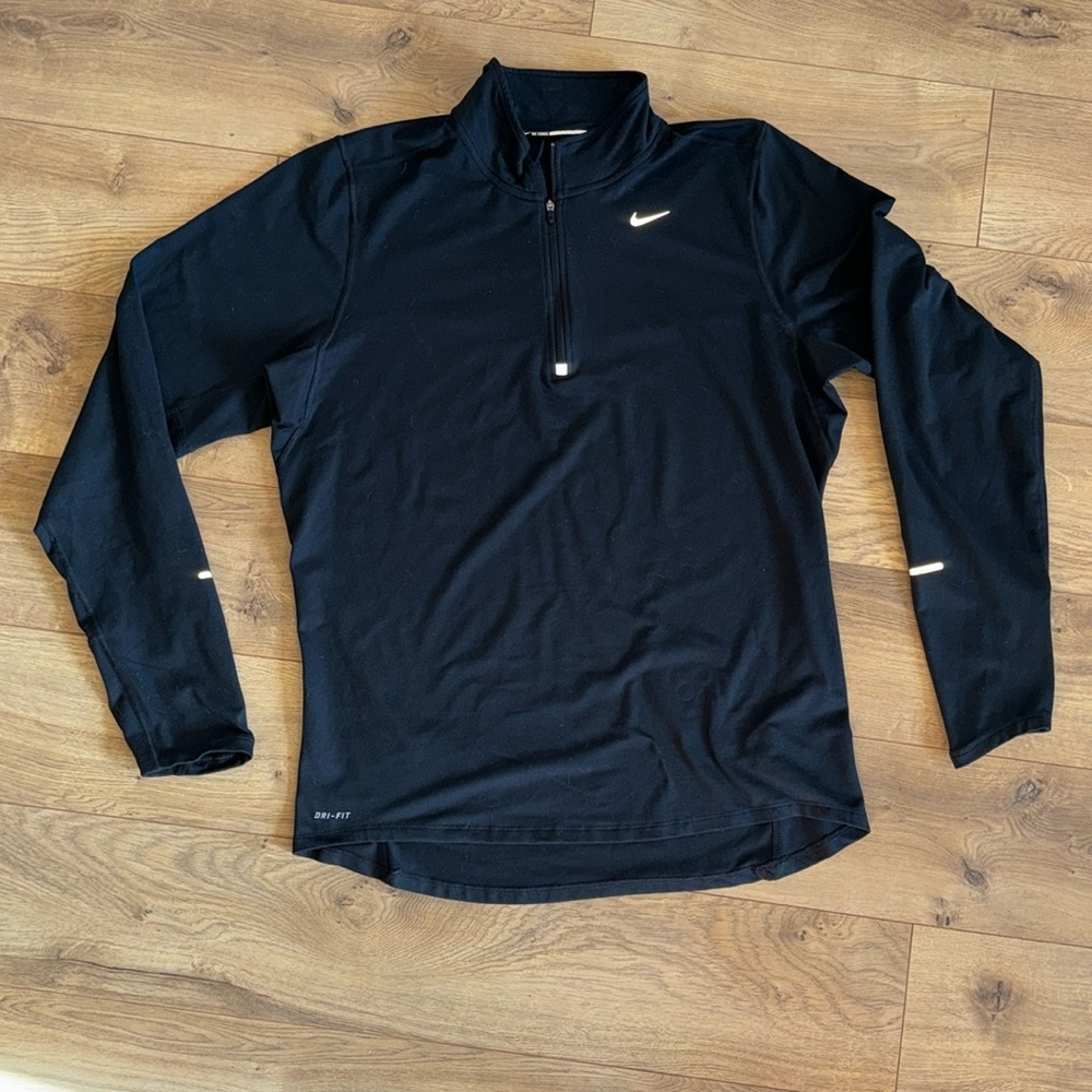 MENS NIKE RUNNING 3/4 Zip size medium